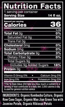 Load image into Gallery viewer, JASMINE HIBISCUS KOMBUCHA - 6 pack of 14oz bottles
