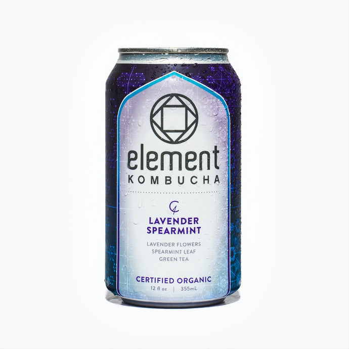 LAVENDER SPEARMINT KOMBUCHA - Element Kombucha - San Antonio, TX