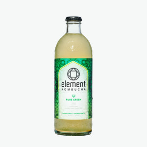 PURE GREEN KOMBUCHA - 6 pack of 14oz bottles