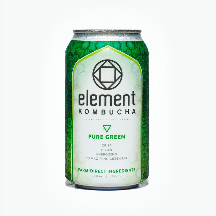 PURE GREEN TEA KOMBUCHA - Element Kombucha - San Antonio, TX