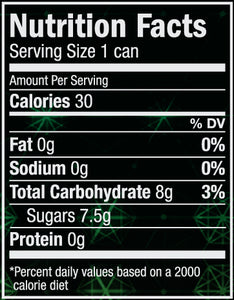 PURE GREEN TEA KOMBUCHA - 6 pack of 12oz cans