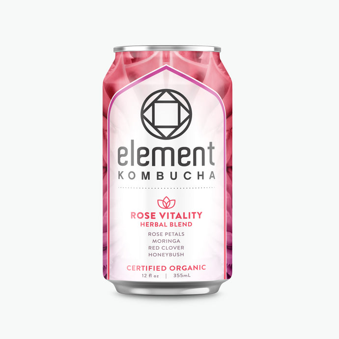 ROSE VITALITY KOMBUCHA - Element Kombucha - San Antonio, TX